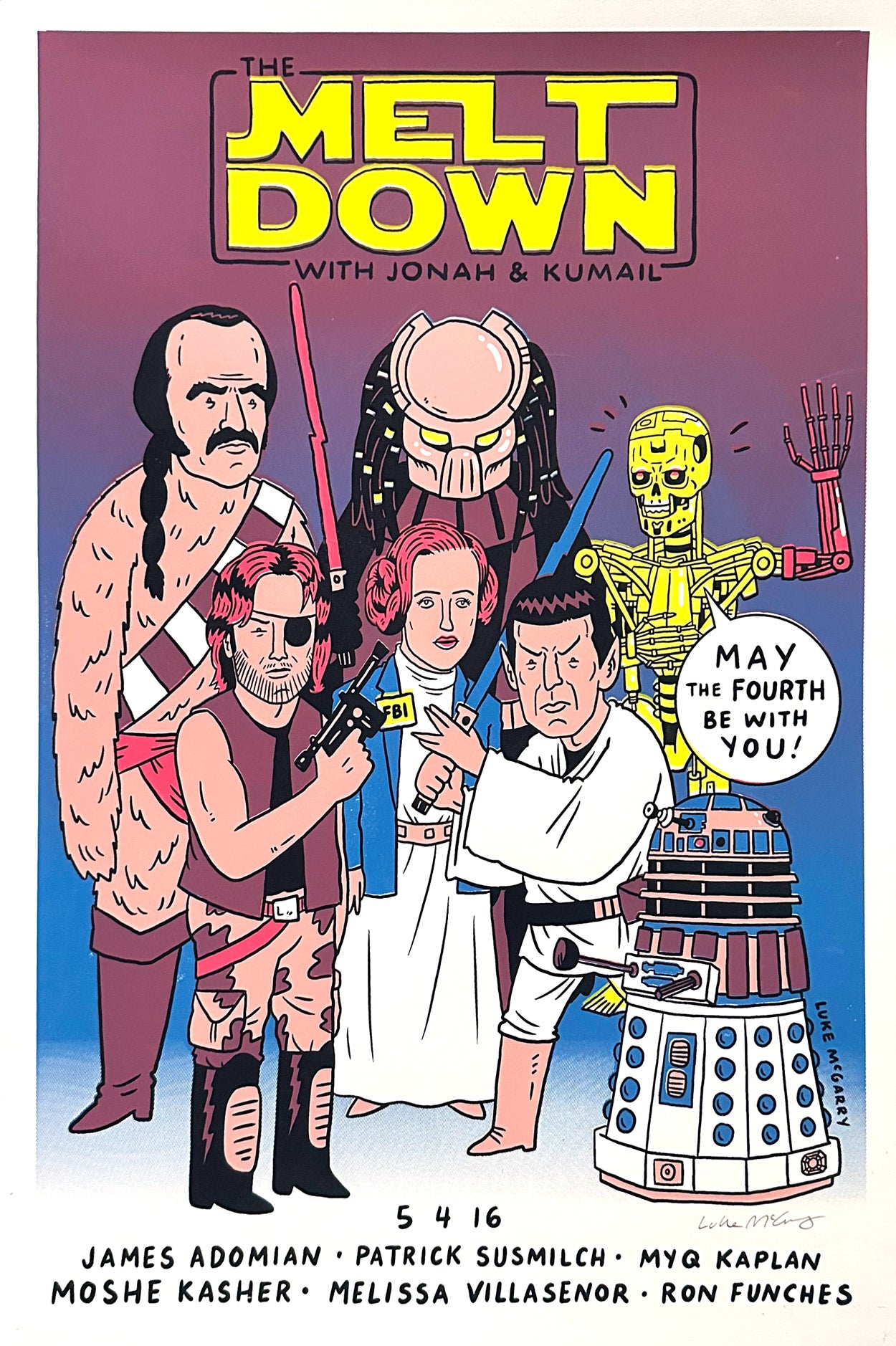 May 4th Meltdown Poster