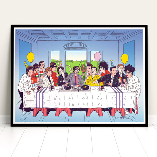 Britpop Last Supper Print
