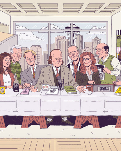 Frasier's Last Supper Print