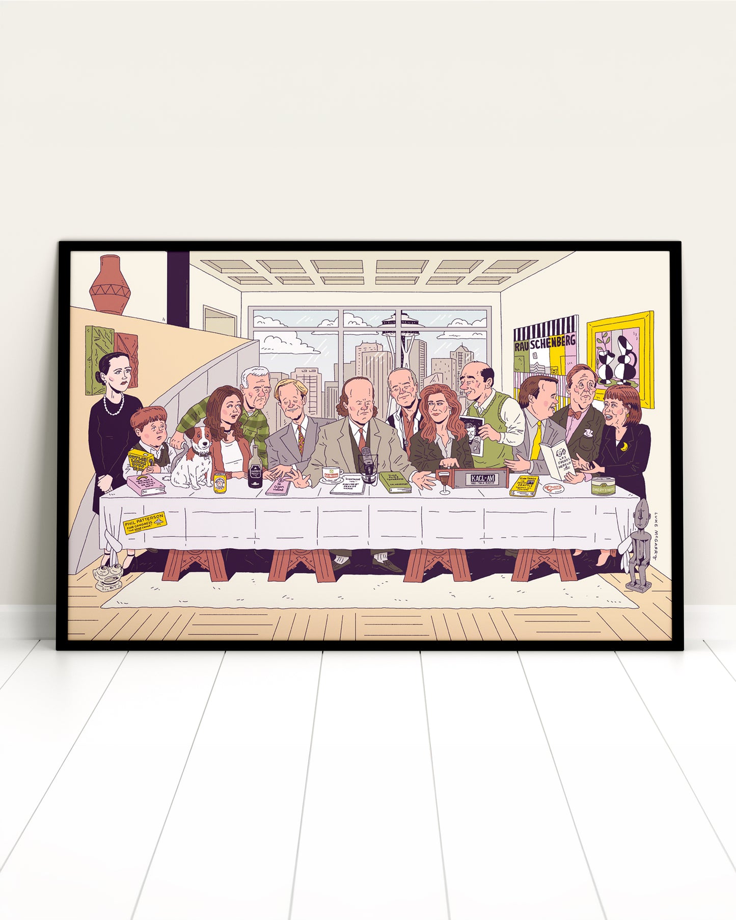 Frasier's Last Supper Print