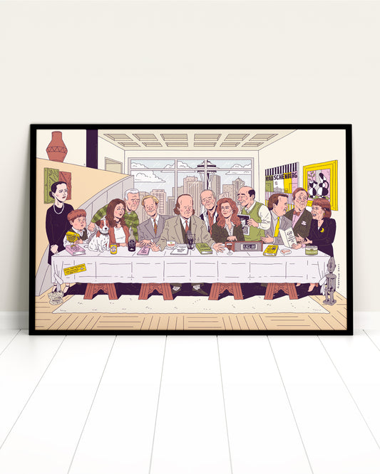 Frasier's Last Supper Print