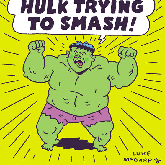 Hulk Smash Print