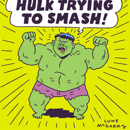 Hulk Smash Print