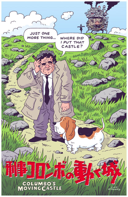 Columbo's Moving Castle Print