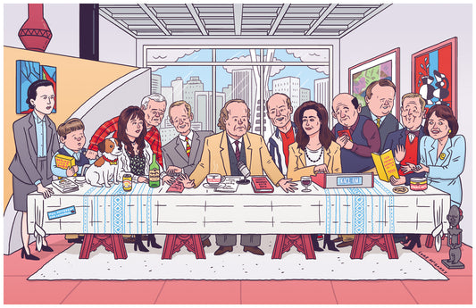 Frasier's Last Supper Print