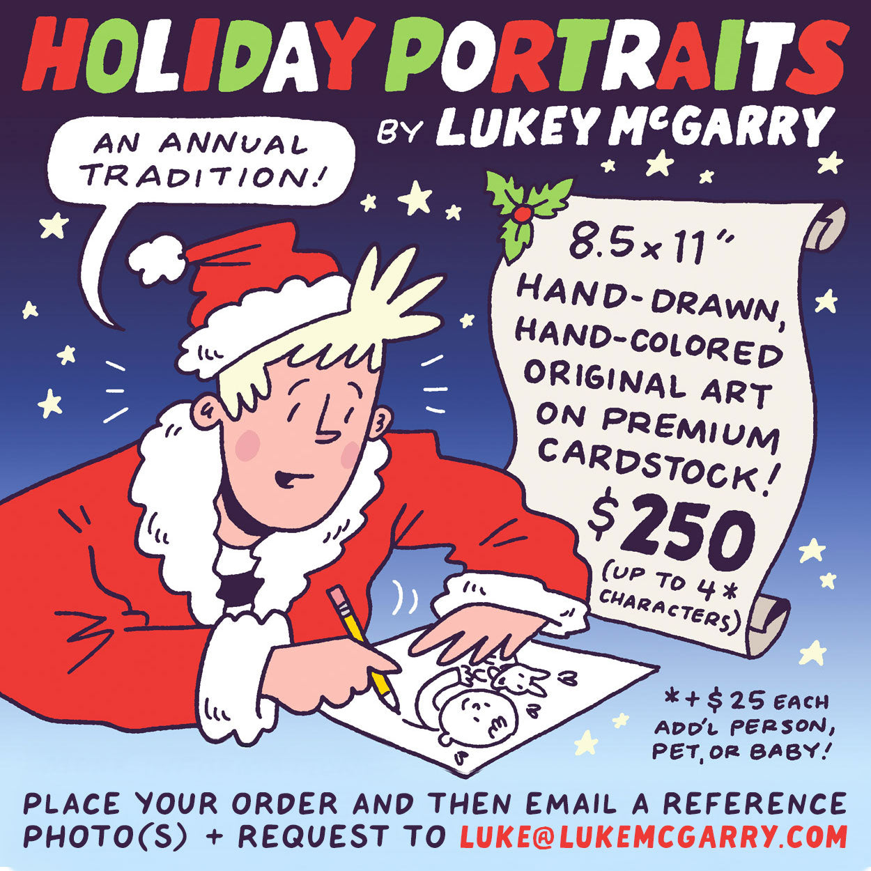 Holiday Caricatures