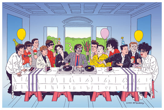 Britpop Last Supper Print