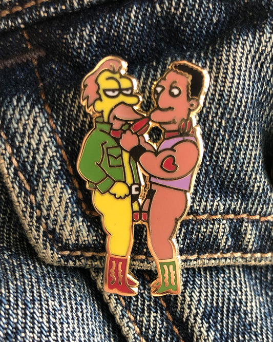 Lenny & Carl of Finland Pin