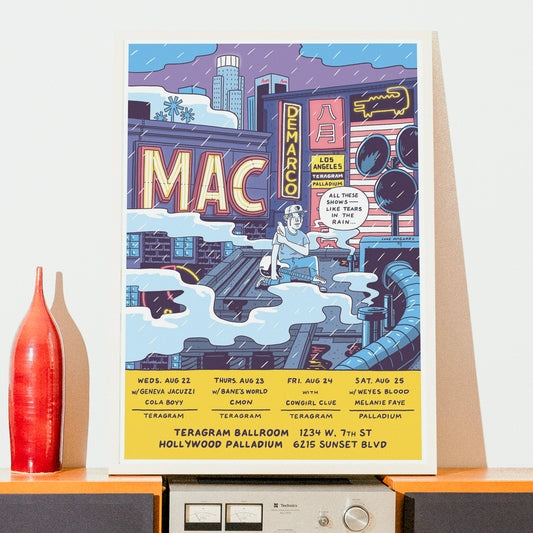 Mac DeMarco 2018 Residency Print