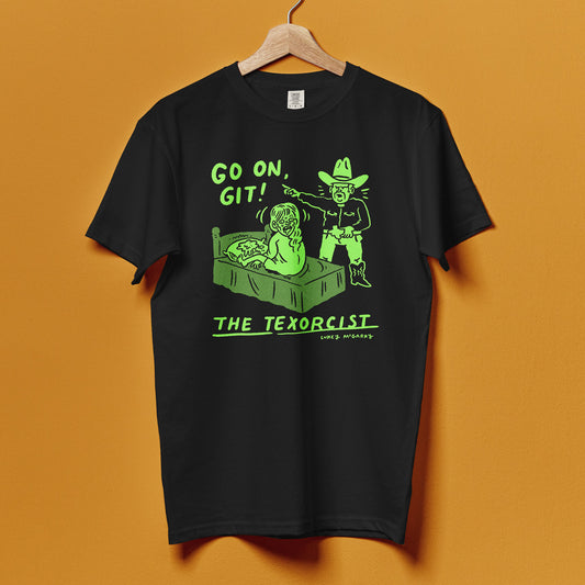 Texorcist Neon Green Tee